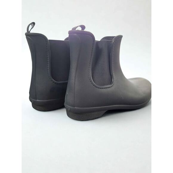 Women's Crocs Freesail Chelsea Waterproof Rain Boots - Dual Comfort - Picture 3 of 5